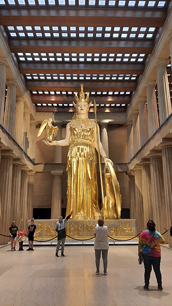 Athena statue